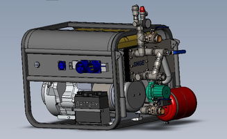 熱發(fā)電機(jī)三維機(jī)械CAD圖紙 解鎖高性能機(jī)電組件設(shè)計的新維度